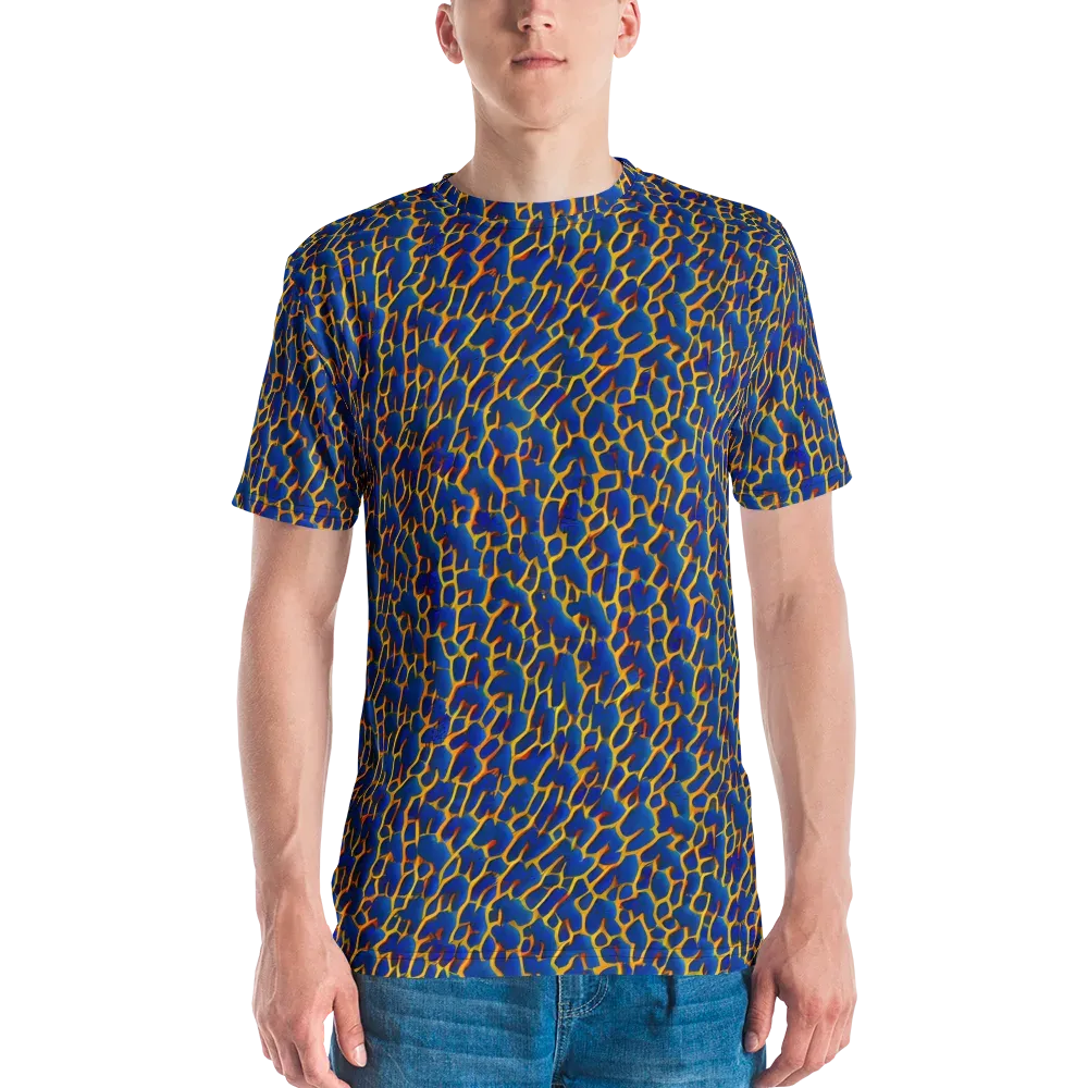 Crimson Creepers on Men's Crew Neck T-Shirt — Front