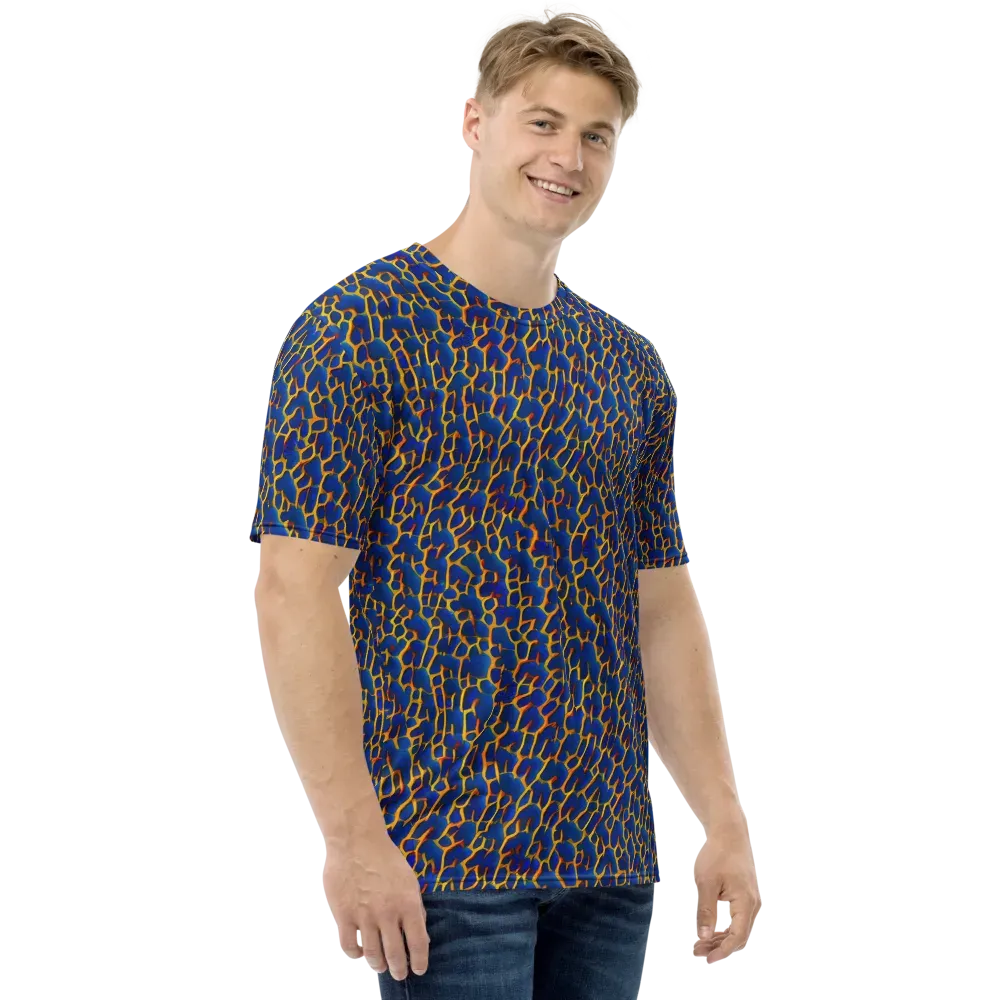 Crimson Creepers on Men's Crew Neck T-Shirt — Right