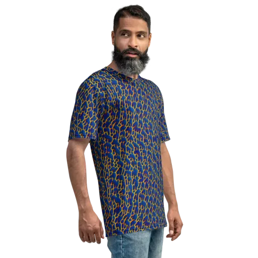 Crimson Creepers on a Men's Crew Neck T-Shirt