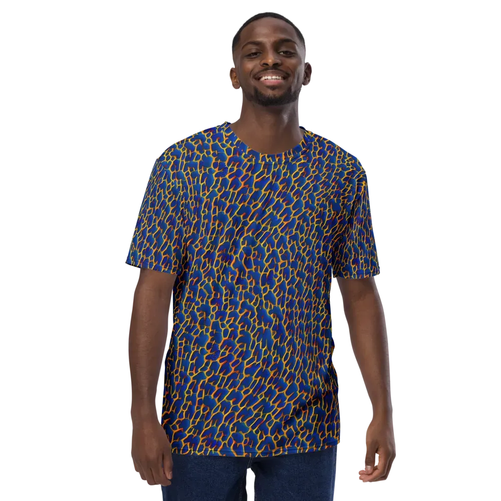 Crimson Creepers on Men's Crew Neck T-Shirt — Front