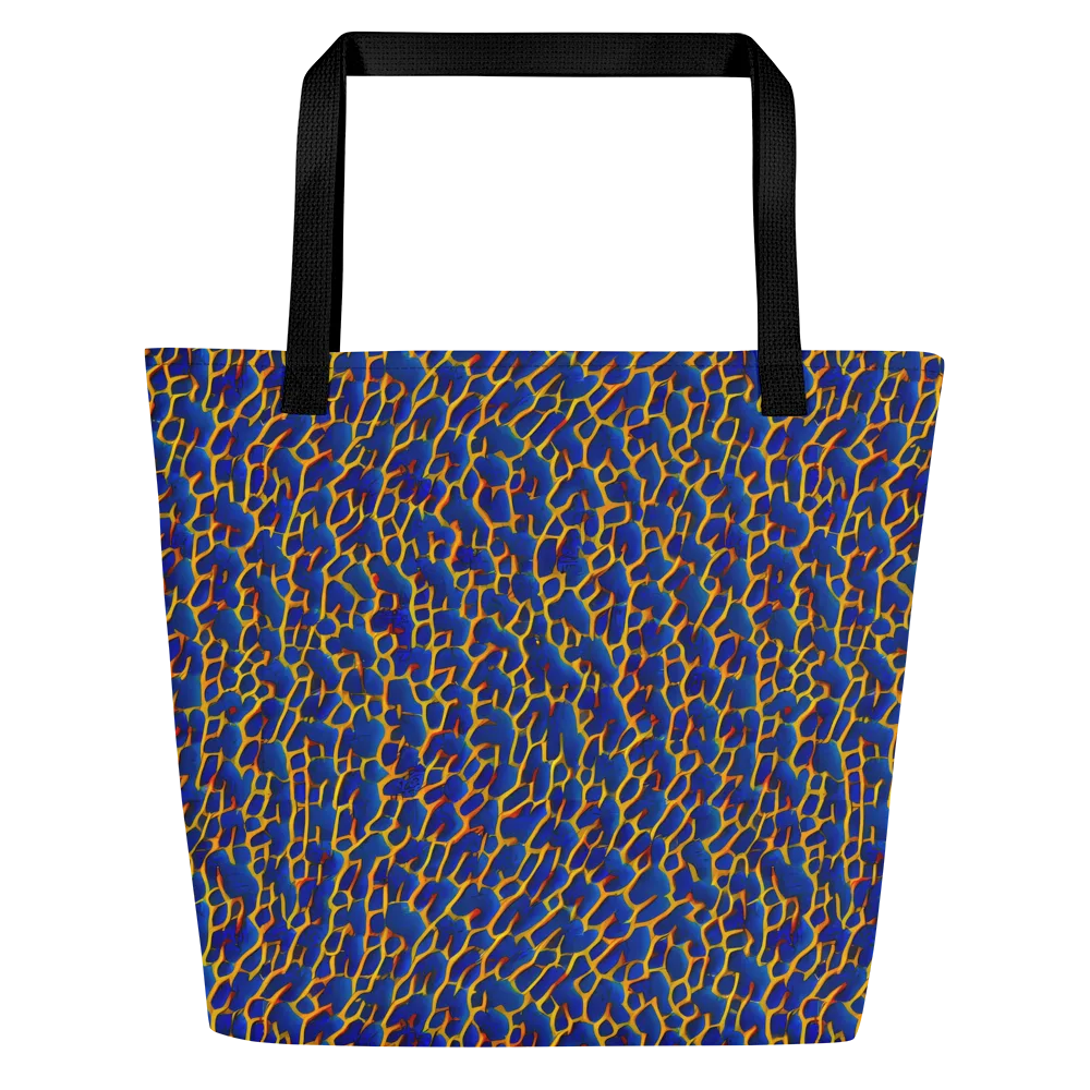 Crimson Creepers on Large Tote Bag W/ Pocket — Front