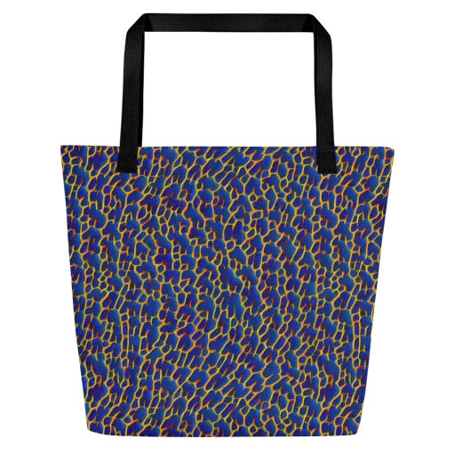 Crimson Creepers on a Large Tote Bag W/ Pocket