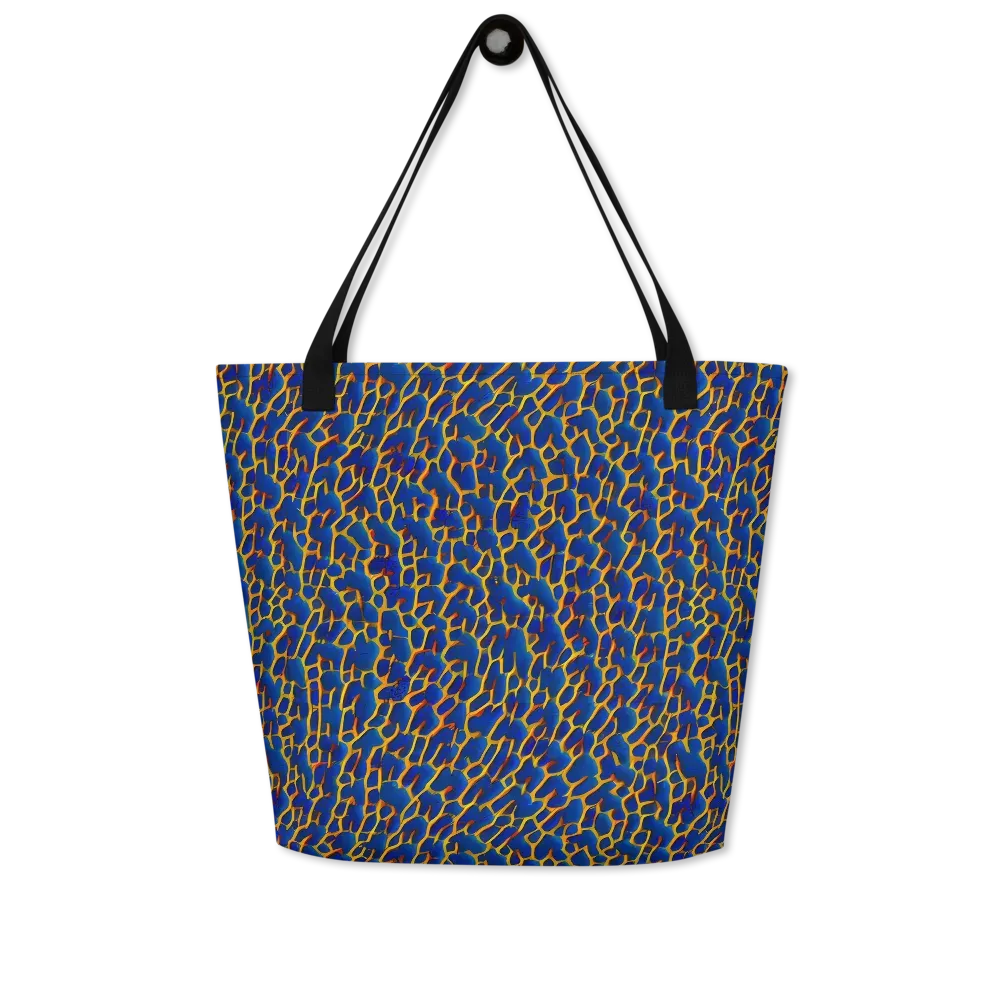 Crimson Creepers on Large Tote Bag W/ Pocket — Front