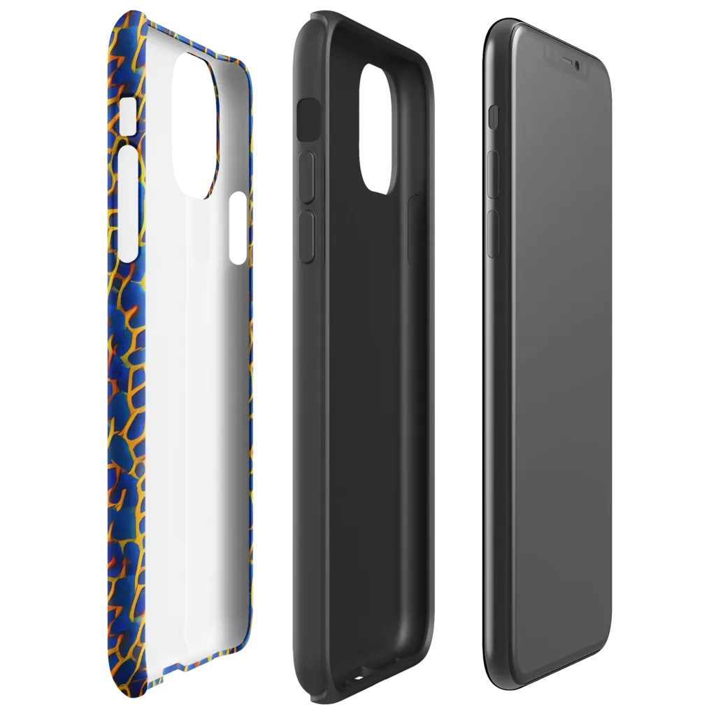 Crimson Creepers on Tough Case for iPhone® — Right