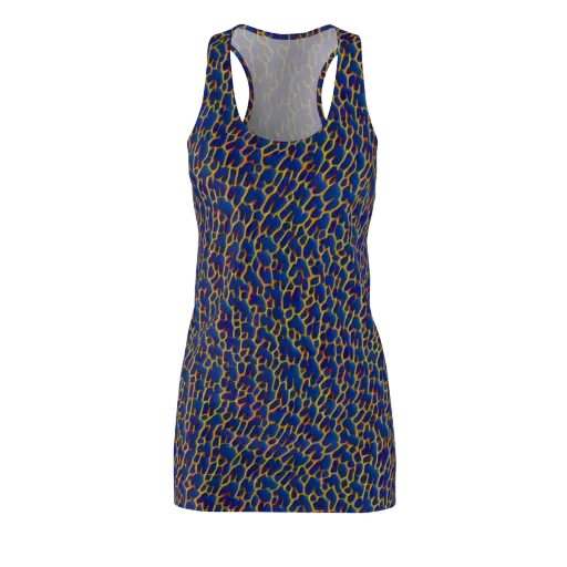 Crimson Creepers on a Racerback Dress