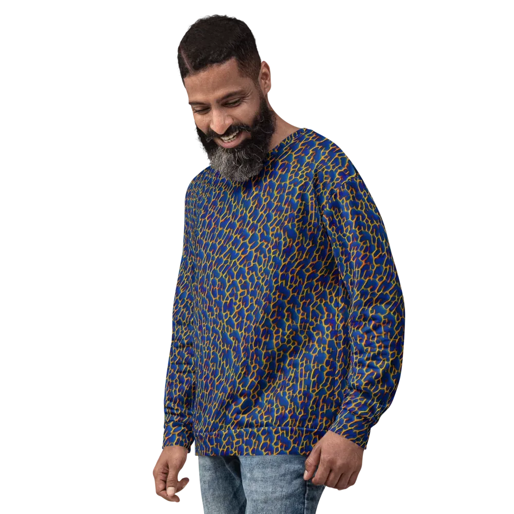 Crimson Creepers on Sweatshirt — Left Front
