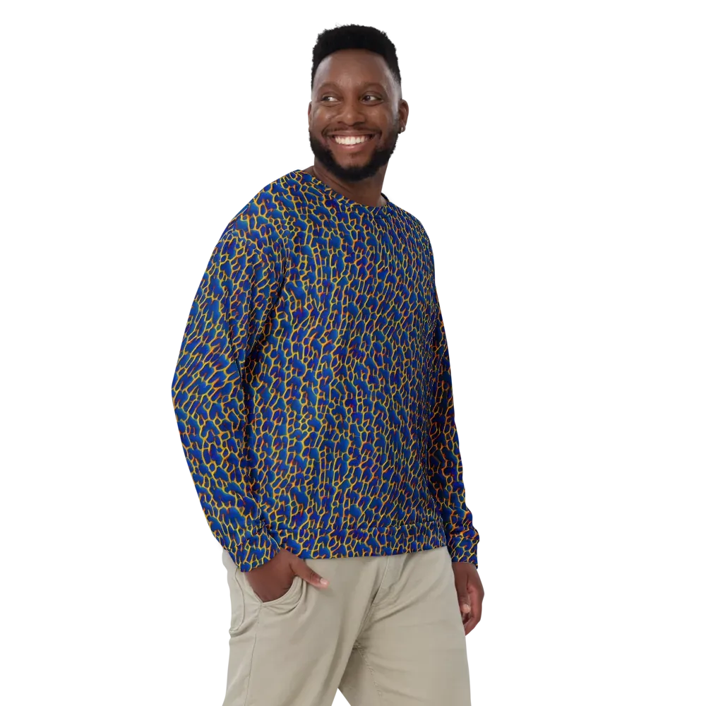 Crimson Creepers on Sweatshirt — Front