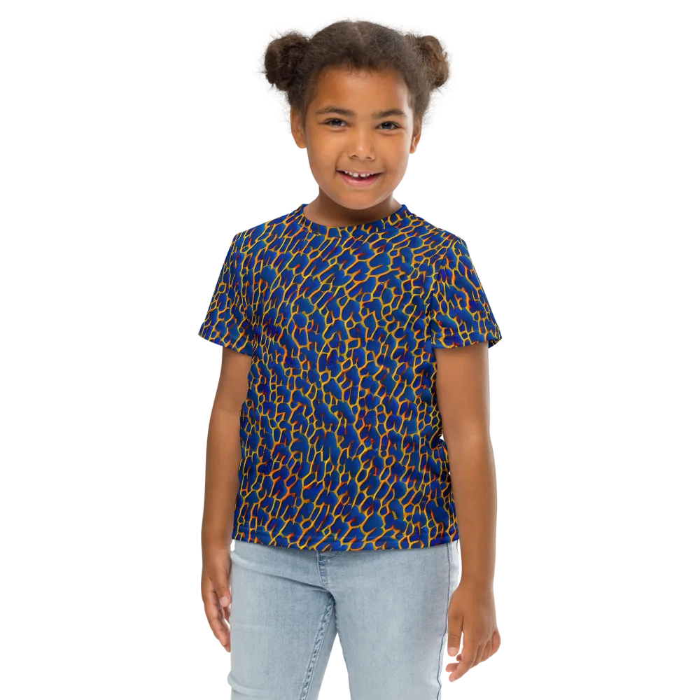 Crimson Creepers on Kids Crew Neck T-Shirt — Front