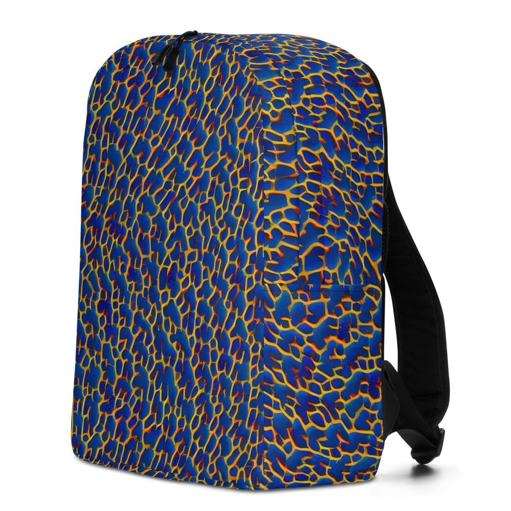 Crimson Creepers on Minimalist Backpack — Left