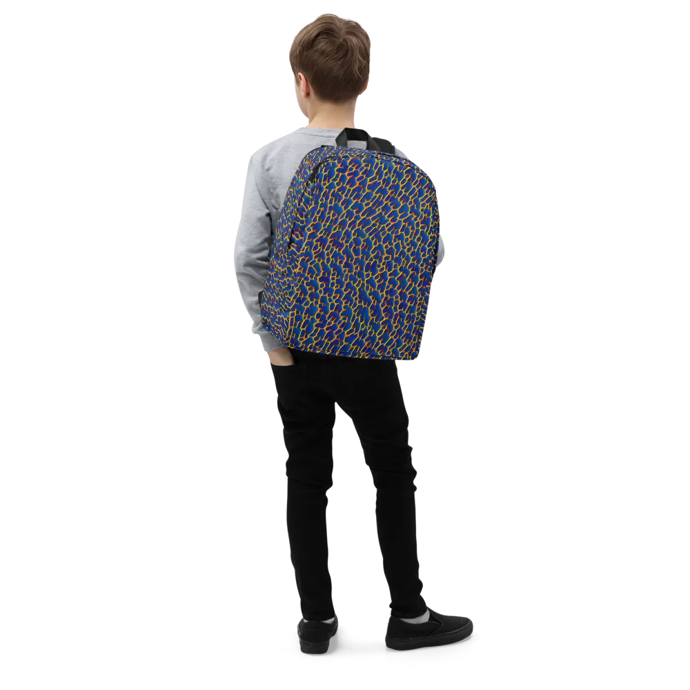 Crimson Creepers on Minimalist Backpack — Right Front