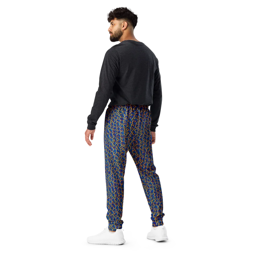 Crimson Creepers on Men's Joggers — Back