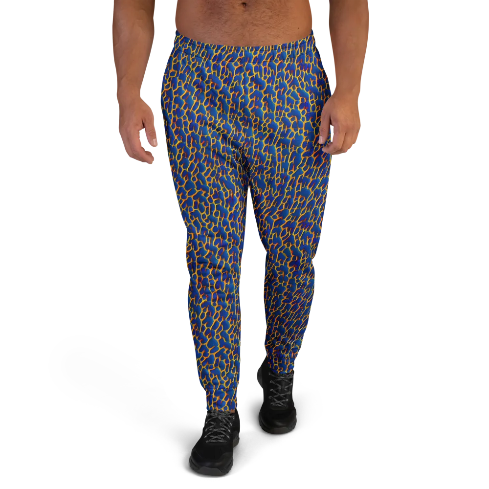 Crimson Creepers on Men's Joggers — Front