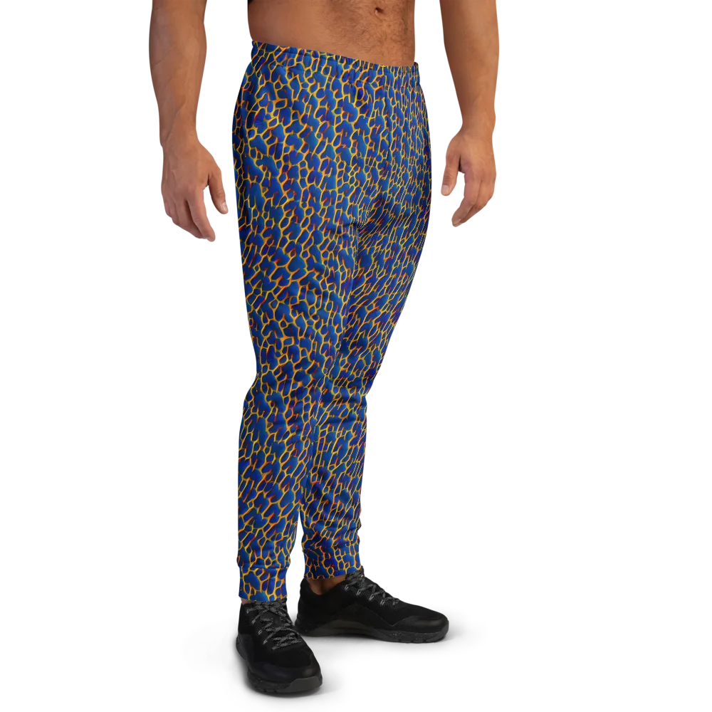 Crimson Creepers on Men's Joggers — Right