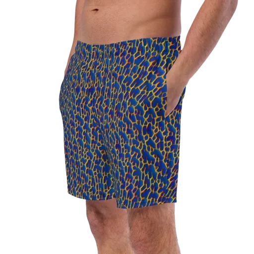 Crimson Creepers on a Swim Trunks
