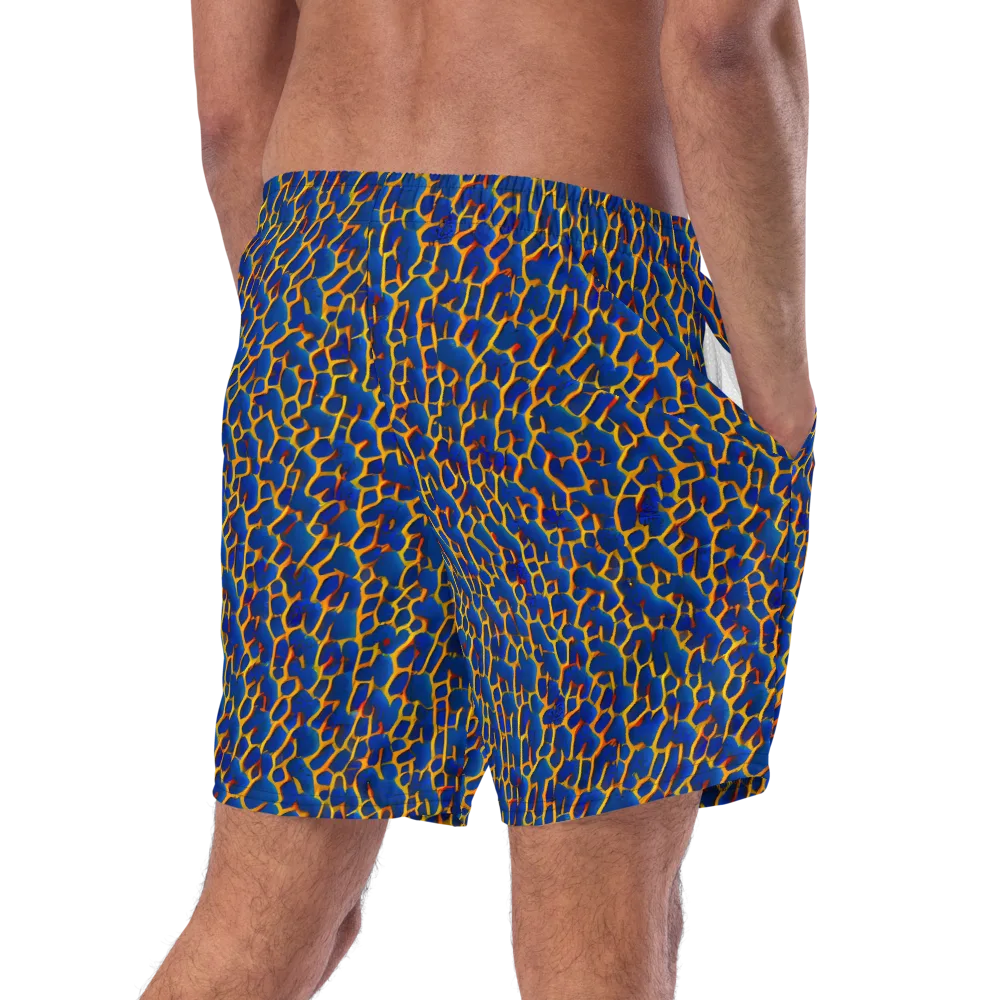 Crimson Creepers on Swim Trunks — Right Back