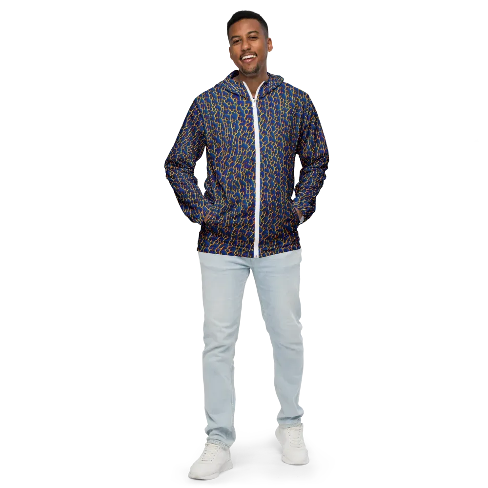 Crimson Creepers on Men's Windbreaker — Front
