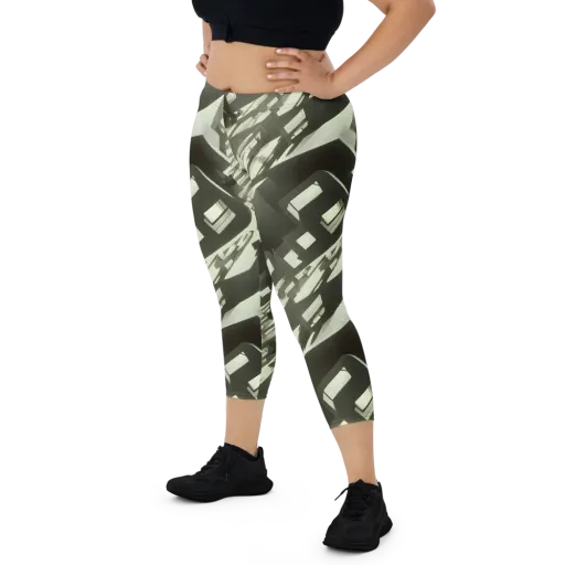 Shadow Stratum on a Capri Leggings