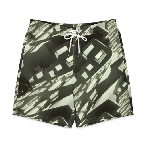 Shadow Stratum on a Men's Board Shorts