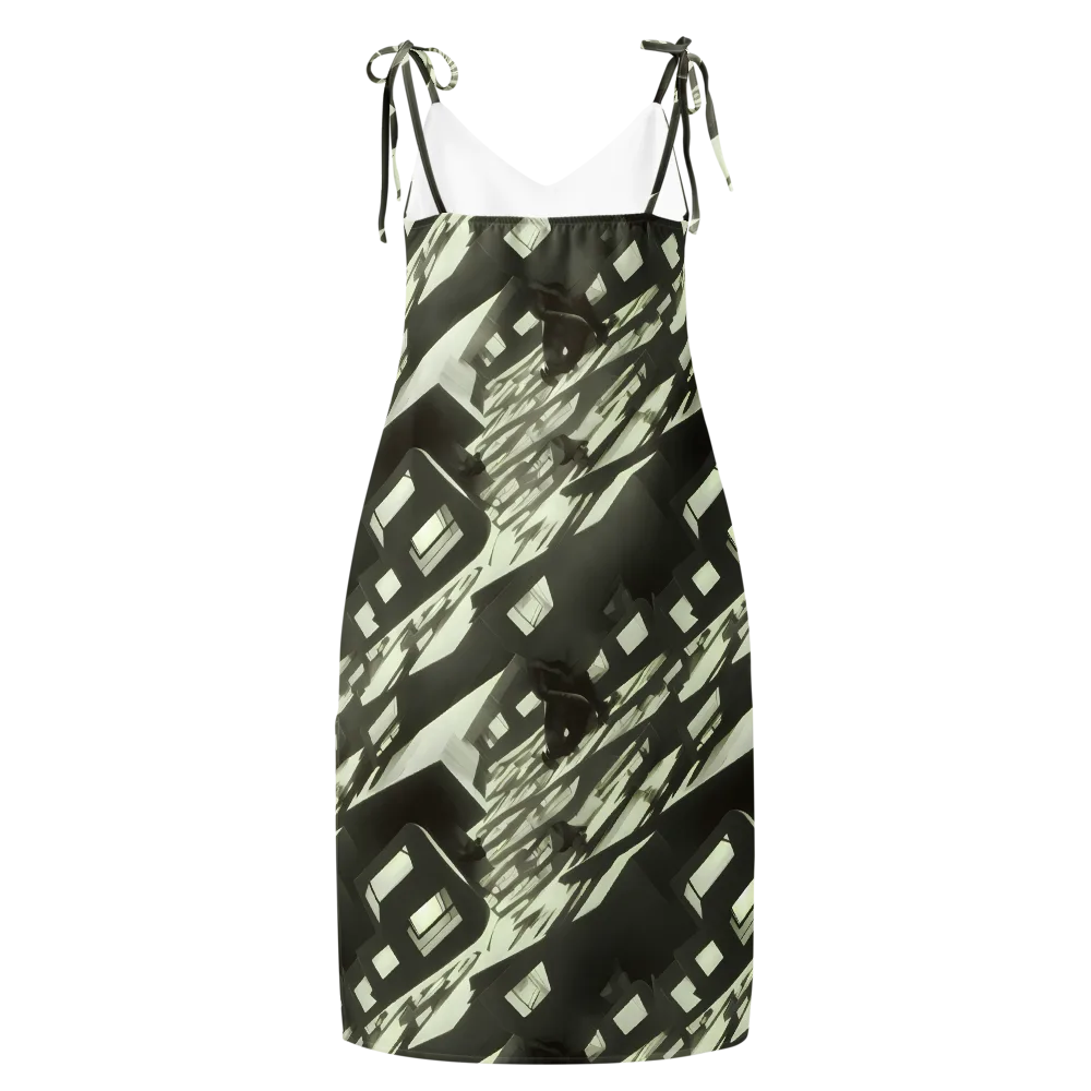 Shadow Stratum on Slip Dress — Back