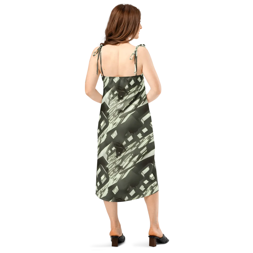 Shadow Stratum on Slip Dress — Back