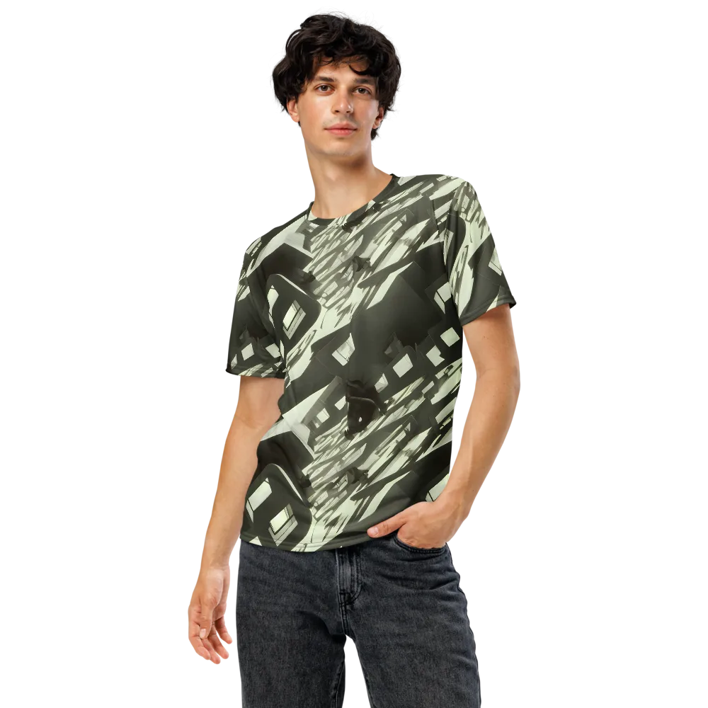 Shadow Stratum on Men's Crew Neck T-Shirt — Front