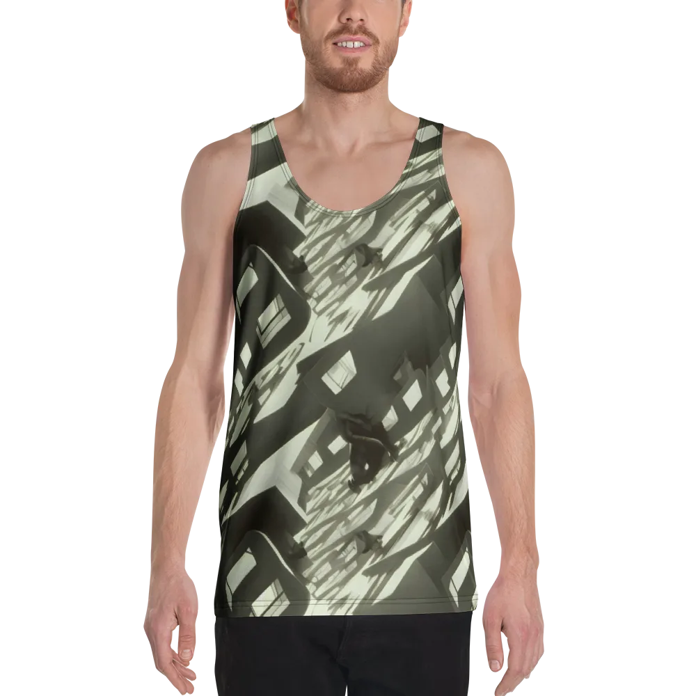 Shadow Stratum on Men's Tank Top — Front
