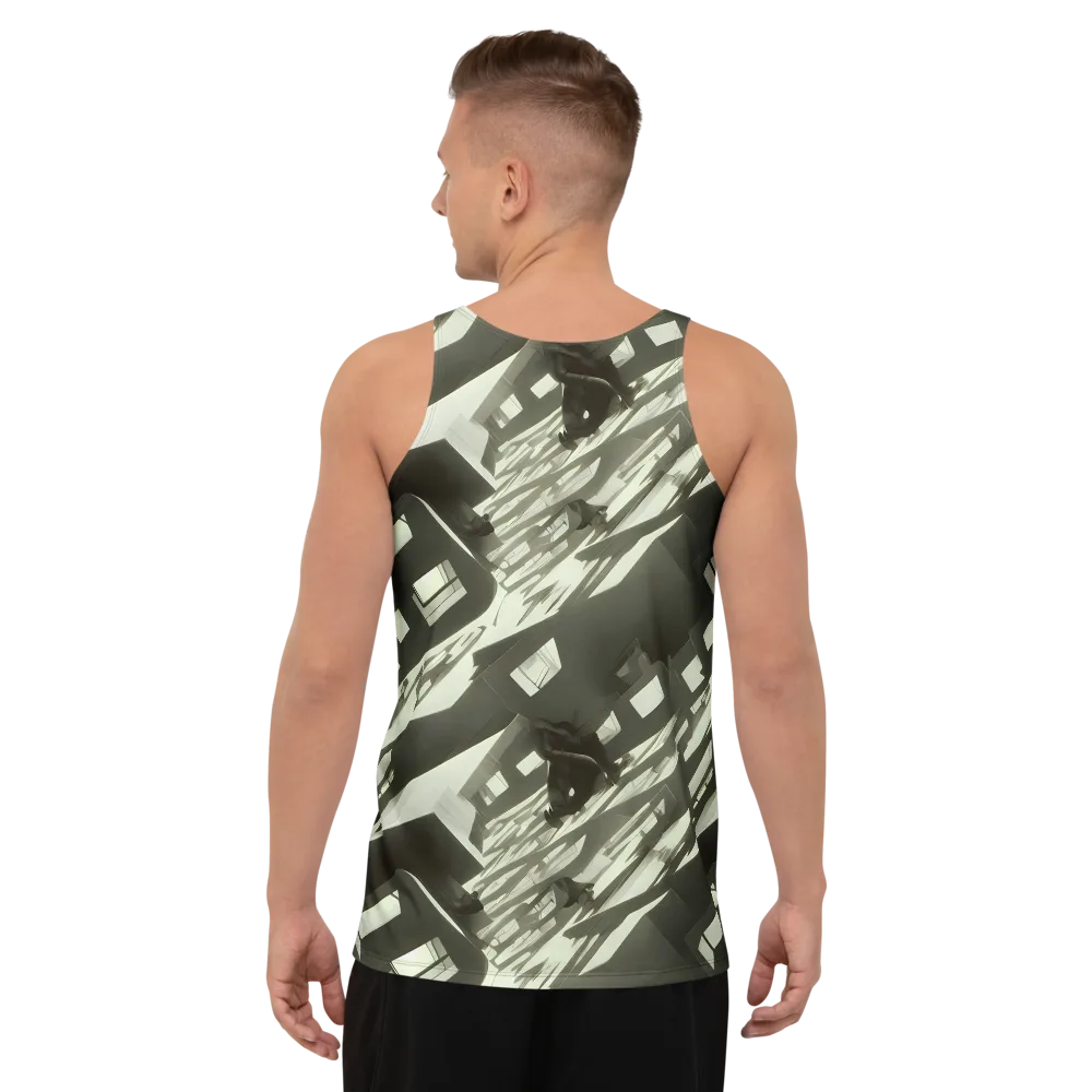 Shadow Stratum on Men's Tank Top — Back