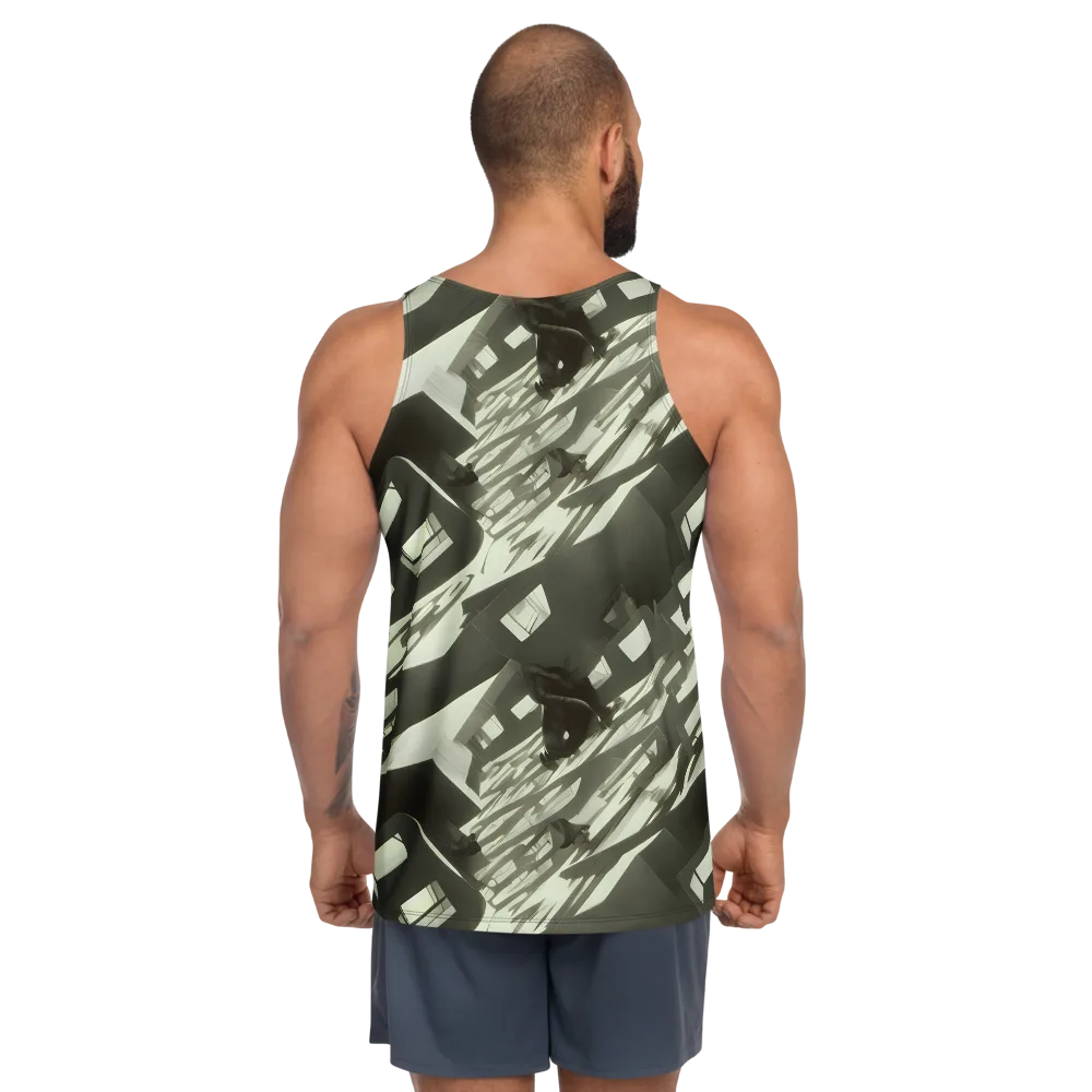 Shadow Stratum on Men's Tank Top — Back