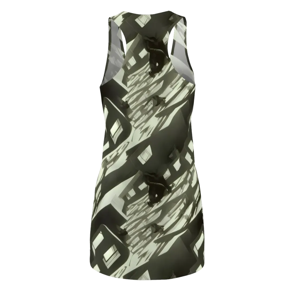 Shadow Stratum on Racerback Dress — Back