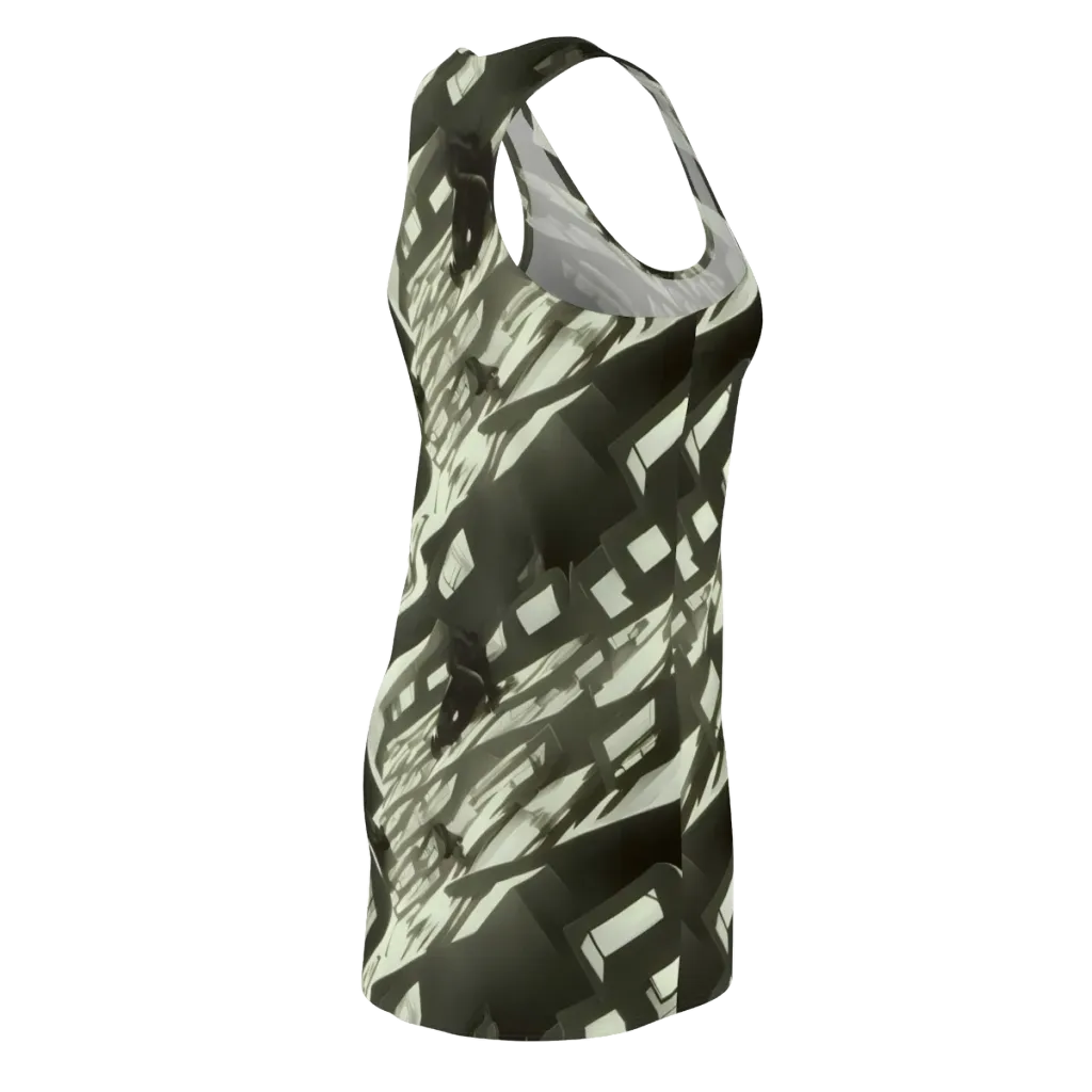 Shadow Stratum on Racerback Dress — Back Side