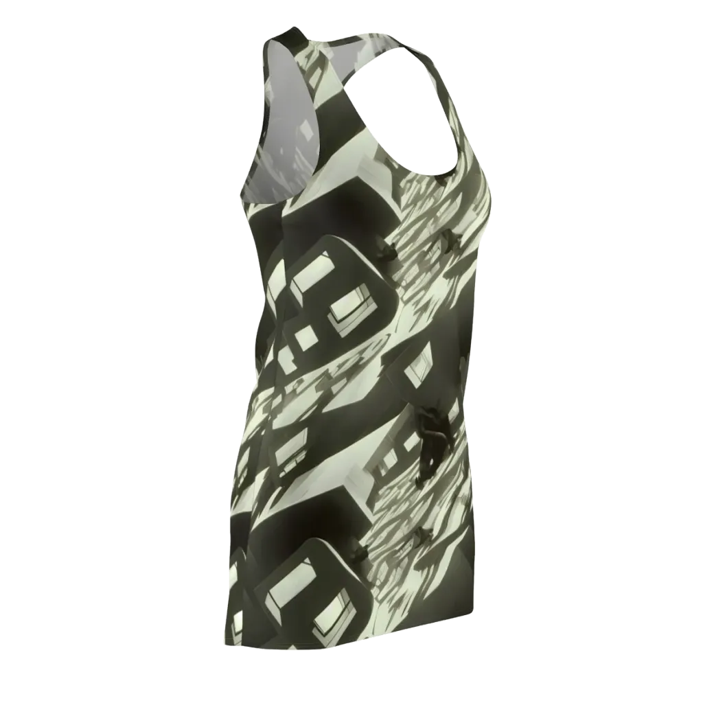 Shadow Stratum on Racerback Dress — Front Side