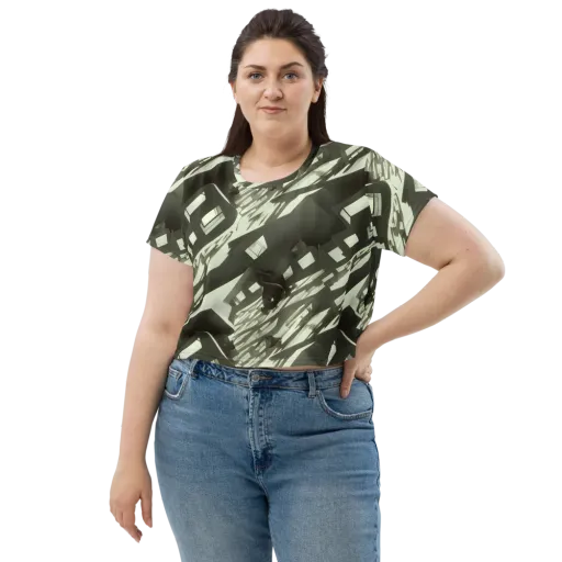 Shadow Stratum on a Crop Tee