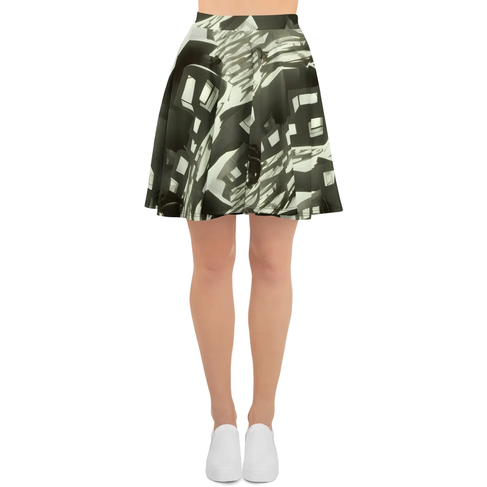 Shadow Stratum on Skater Skirt — Front