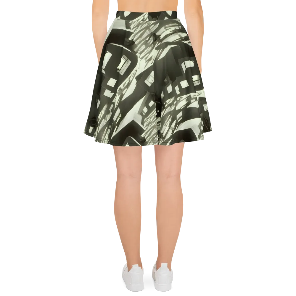 Shadow Stratum on Skater Skirt — Back