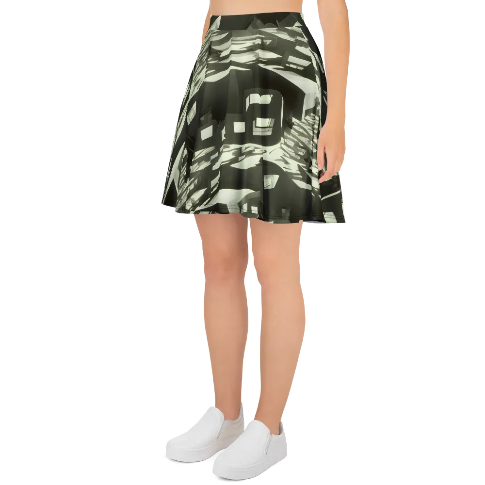 Shadow Stratum on Skater Skirt — Left