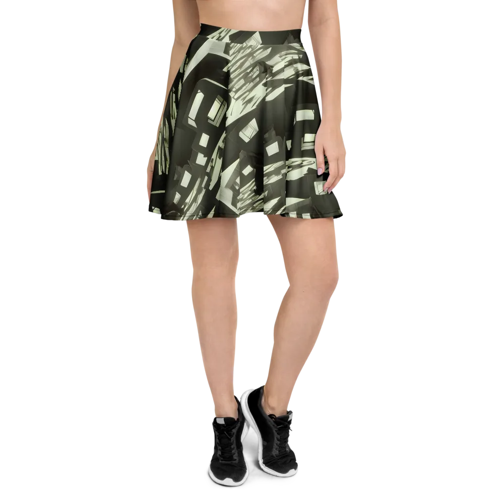 Shadow Stratum on Skater Skirt — Front