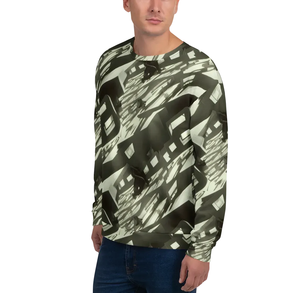 Shadow Stratum on Sweatshirt — Left Front