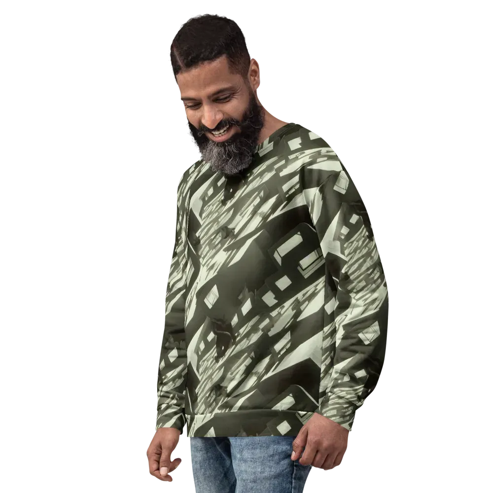 Shadow Stratum on Sweatshirt — Left Front