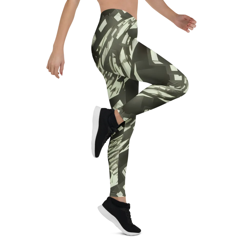 Shadow Stratum on Leggings — Right