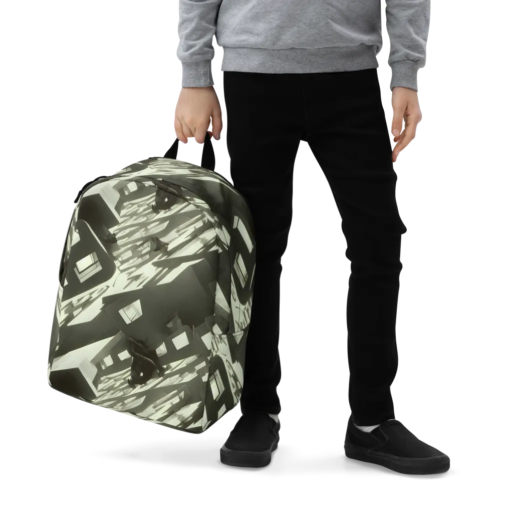 Shadow Stratum on Minimalist Backpack — Zoomed-in