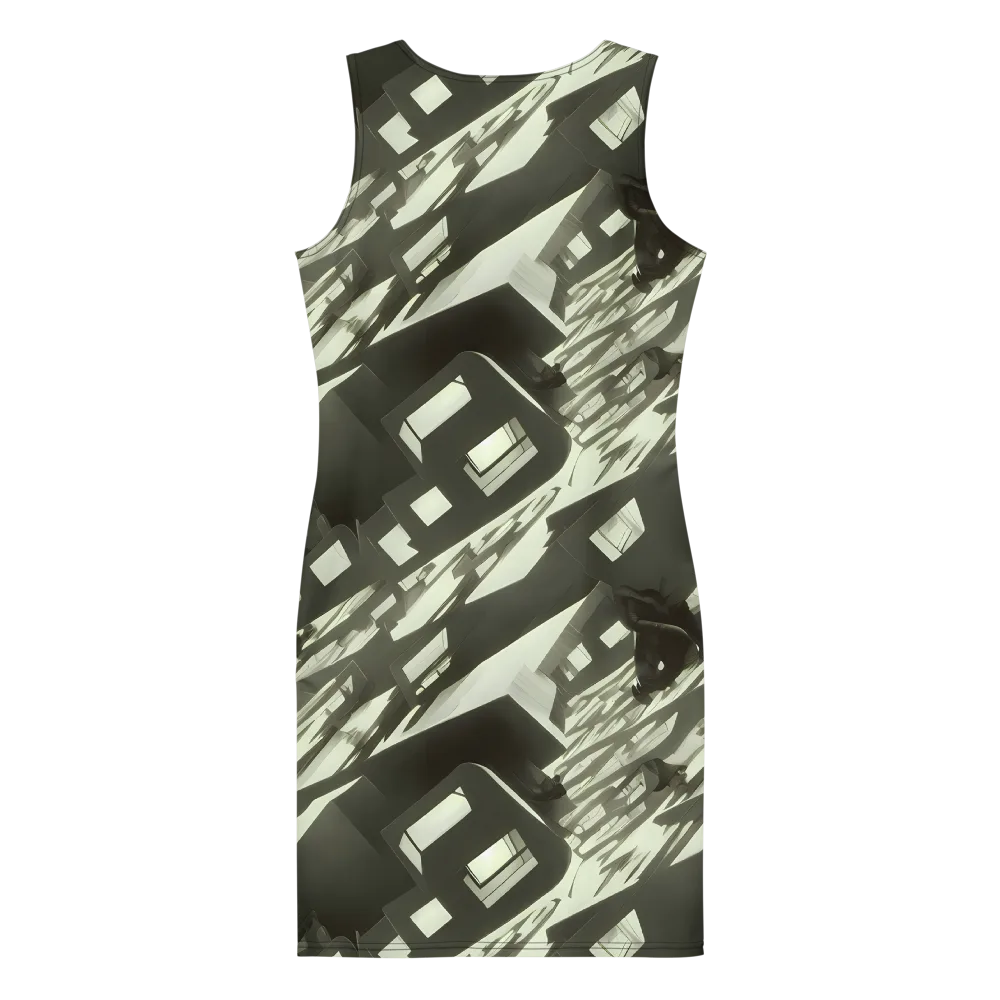 Shadow Stratum on Bodycon Dress — Back