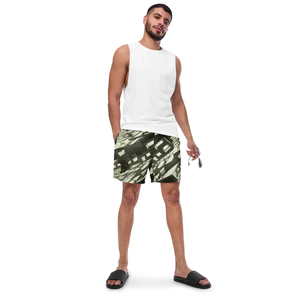 Shadow Stratum on Swim Trunks — Front
