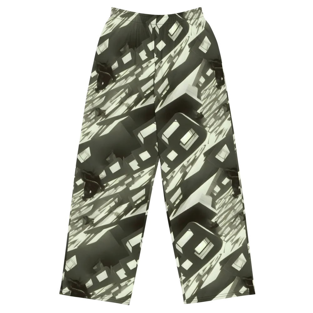 Shadow Stratum on Wide-Leg Pants — Front