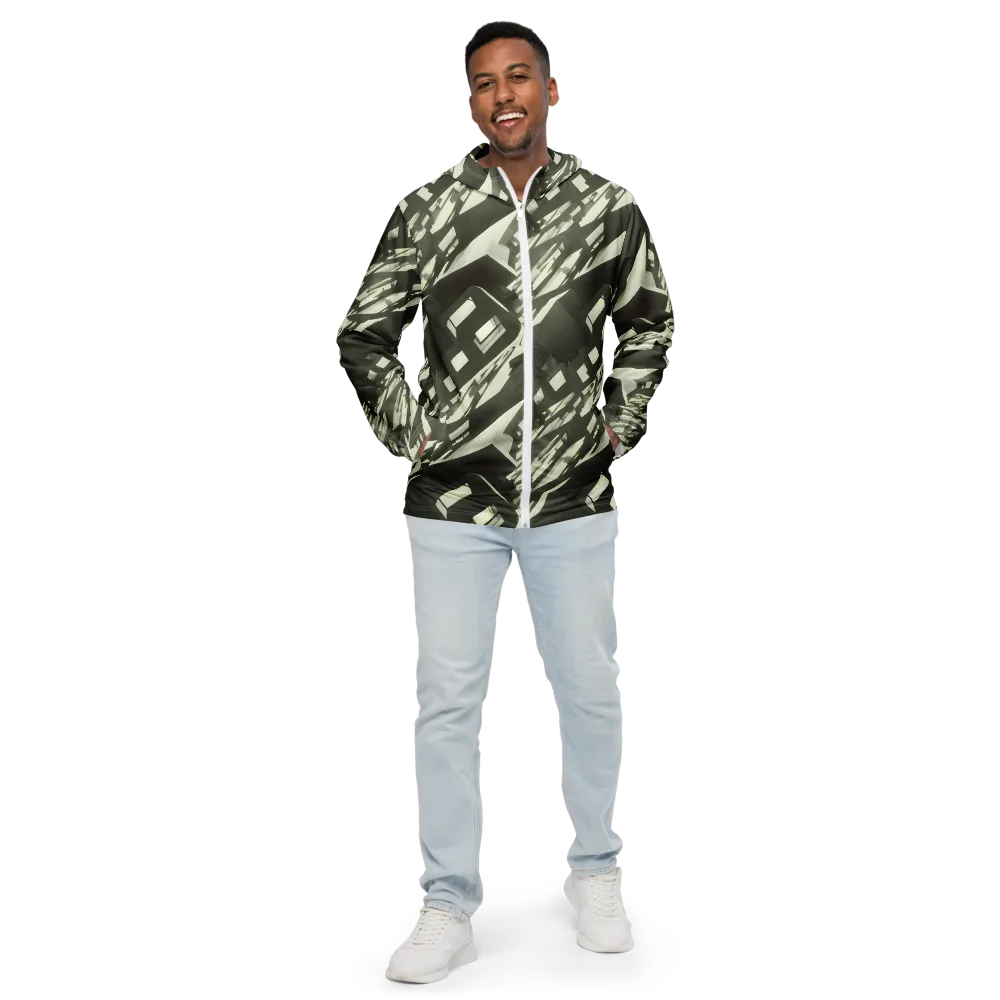 Shadow Stratum on Men's Windbreaker — Front