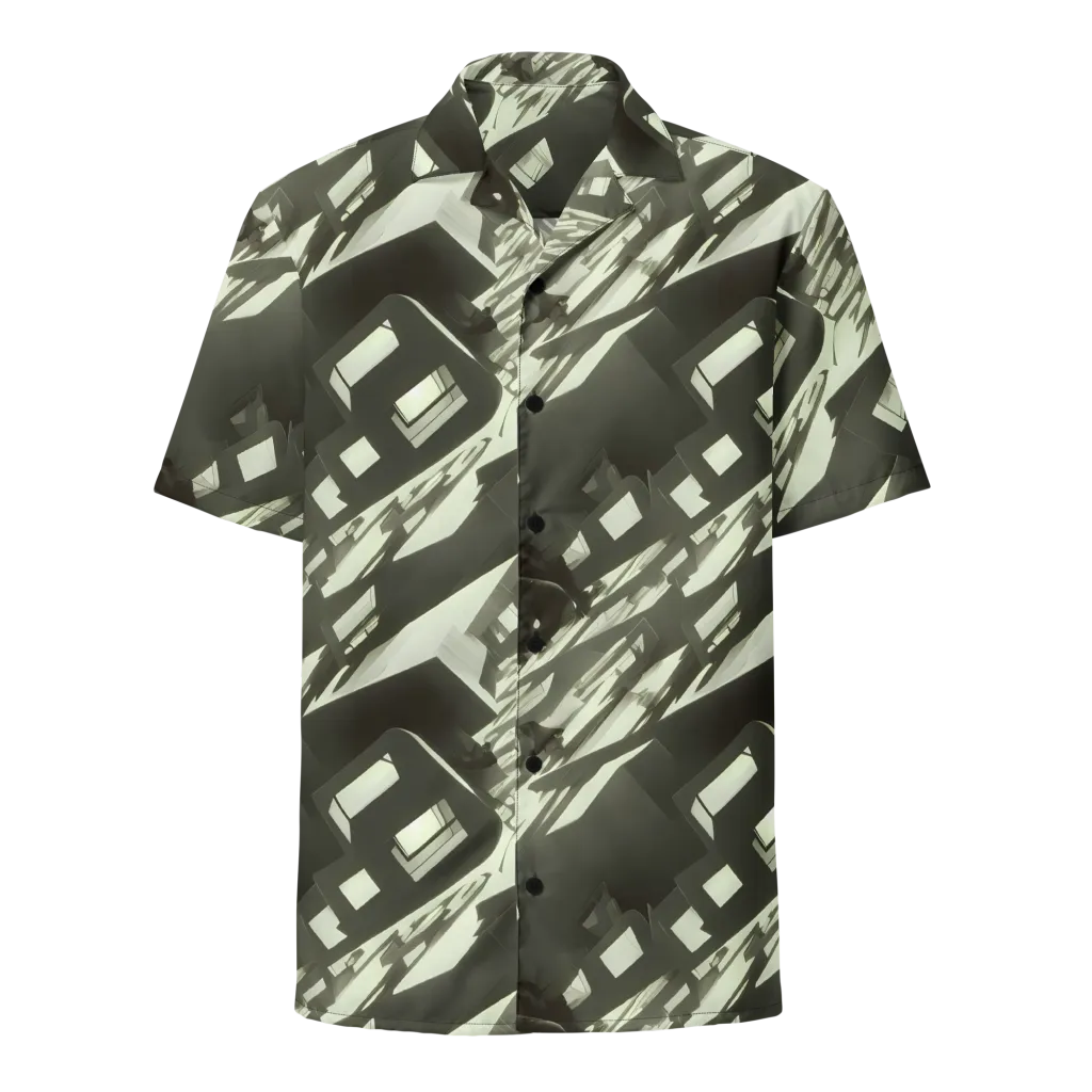 Shadow Stratum on Button Shirt — Front