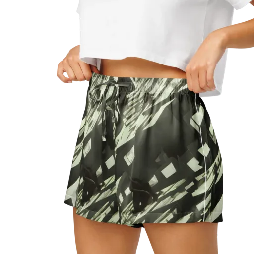 Shadow Stratum on a Women's Pajama Shorts