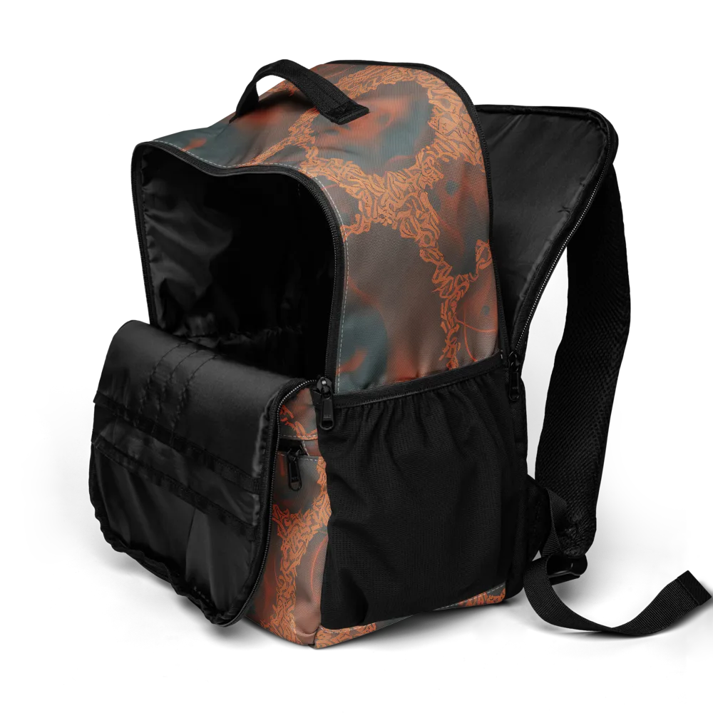 Chimeric Visage on Utility Backpack — Product details 2