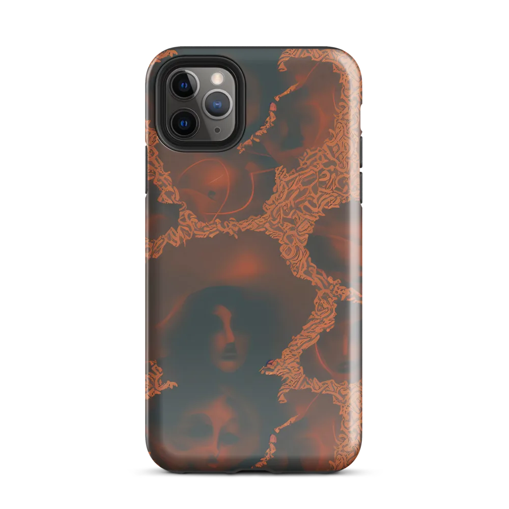 Chimeric Visage on Tough Case for iPhone® — Front