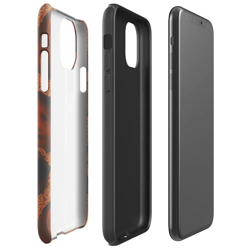 Chimeric Visage on Tough Case for iPhone® — Right