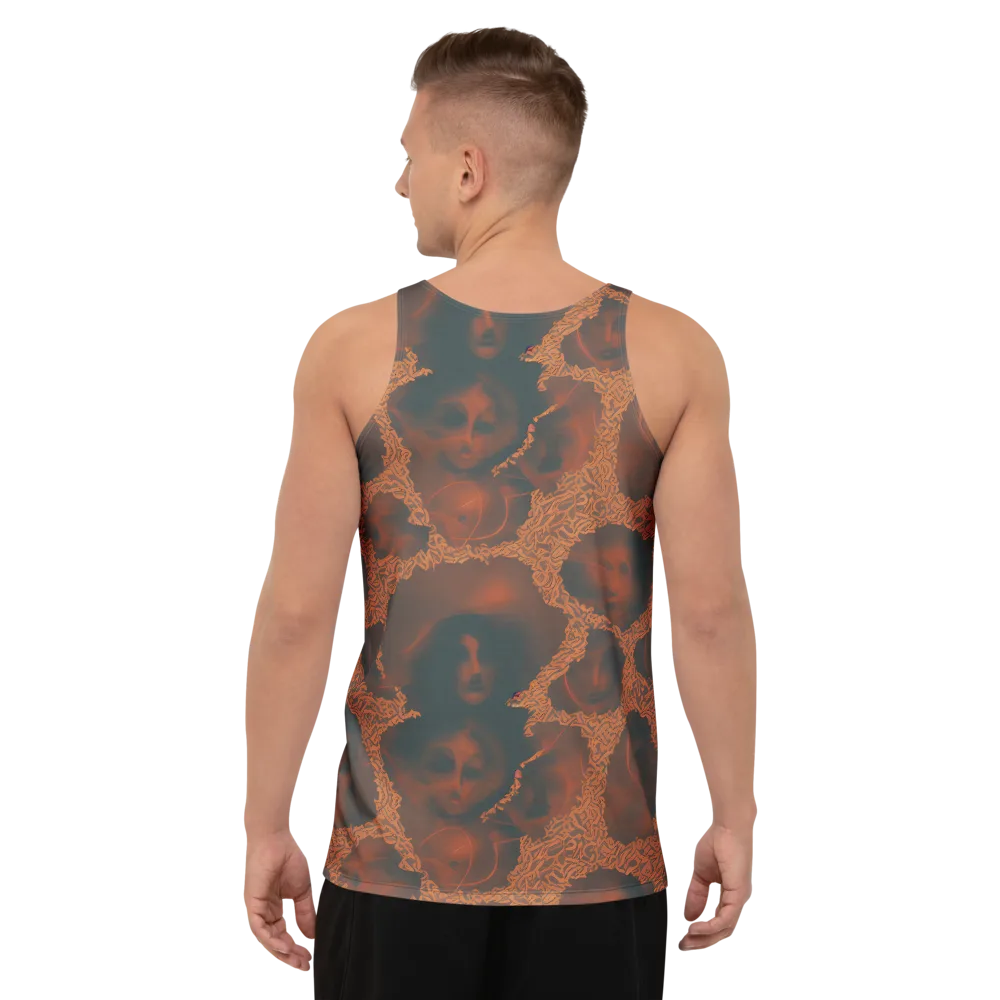 Chimeric Visage on Men's Tank Top — Back